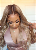 Platinum Blonde Transparent Lace Wig