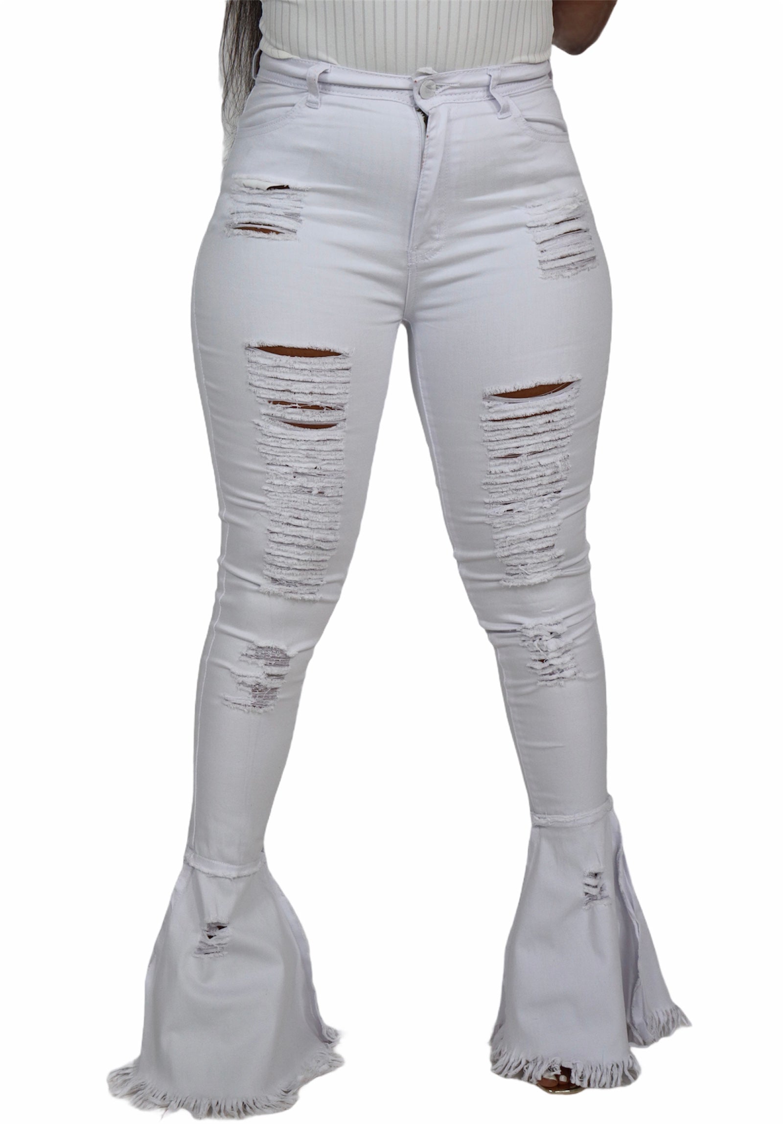 Icy Distressed Jeans Secondary image