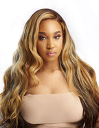 Platinum Blonde Transparent Lace Wig