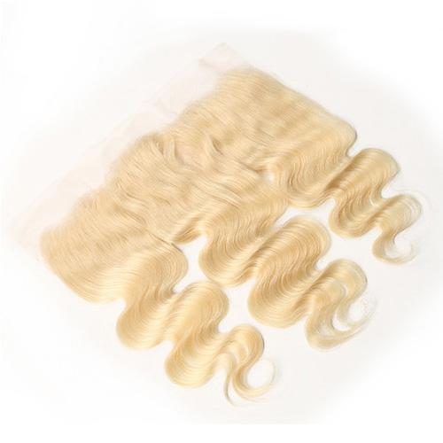 13x4" Platinum Blonde Transparent Lace Frontal Secondary image